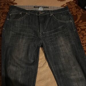 Men's relaxed jeans/ basic code